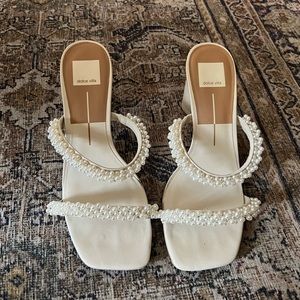Dolce Vita Noel Heels Vanilla Pearl